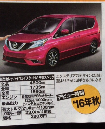 日産セレナc26 後期 の情報あれこれブログ